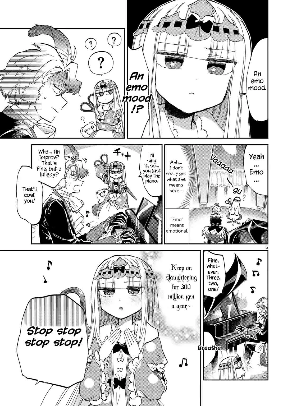 Maou-jou de Oyasumi Chapter 44 page 5