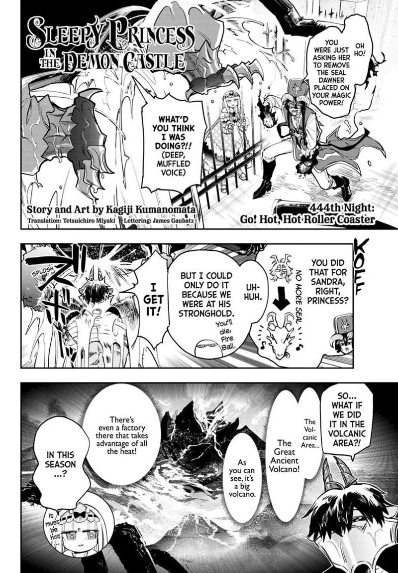 Maou-jou de Oyasumi Chapter 444 page 2