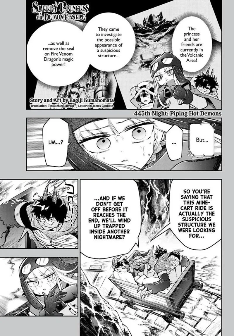 Maou-jou de Oyasumi Chapter 445 page 1