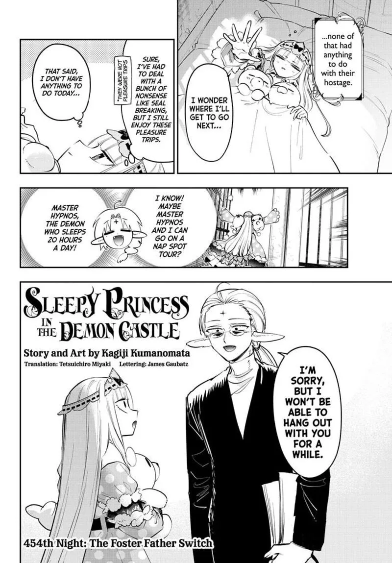Maou-jou de Oyasumi Chapter 454 page 2
