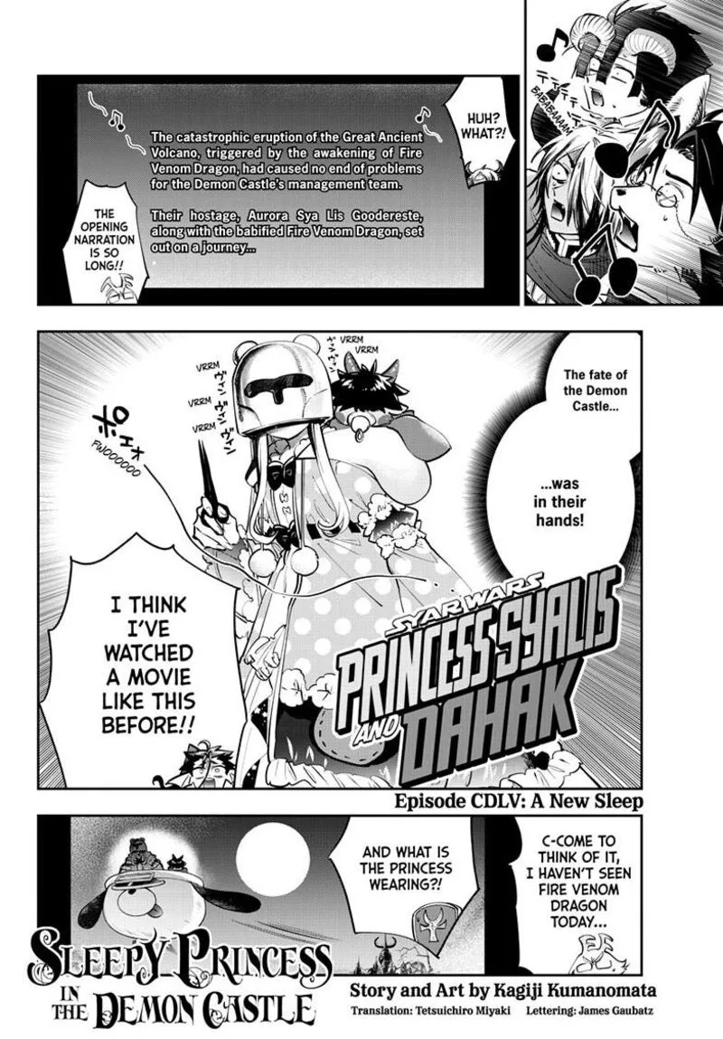 Maou-jou de Oyasumi Chapter 455 page 3