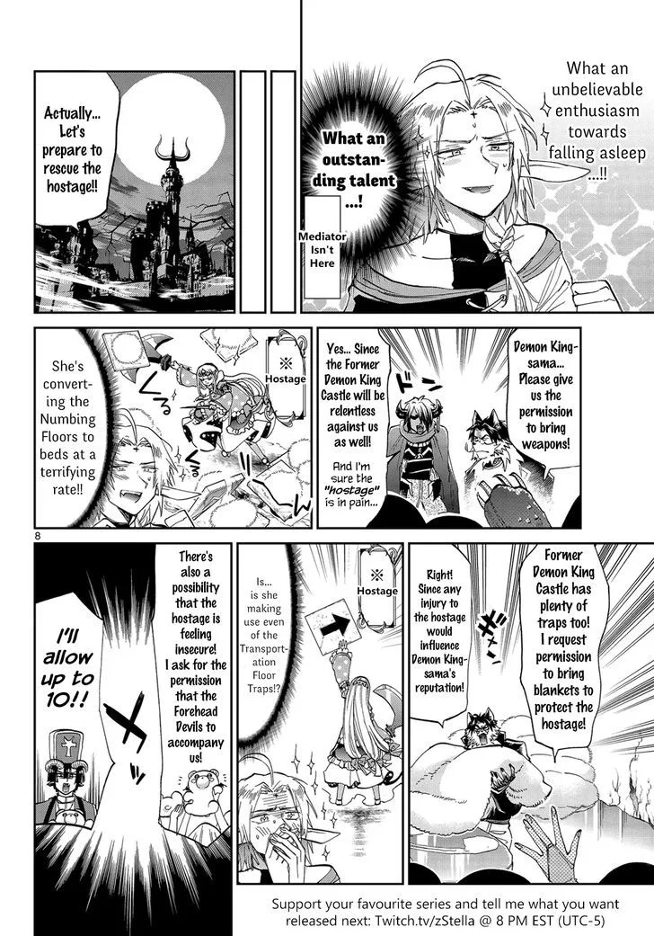 Maou-jou de Oyasumi Chapter 46 page 8