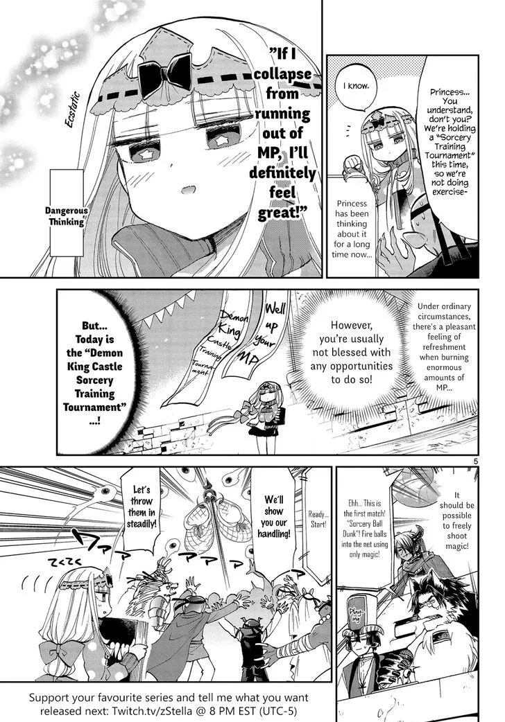 Maou-jou de Oyasumi Chapter 48 page 5