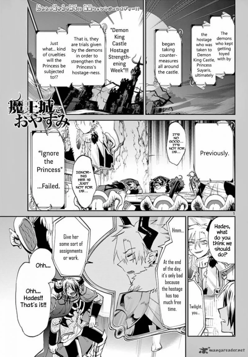 Maou-jou de Oyasumi Chapter 64 page 1