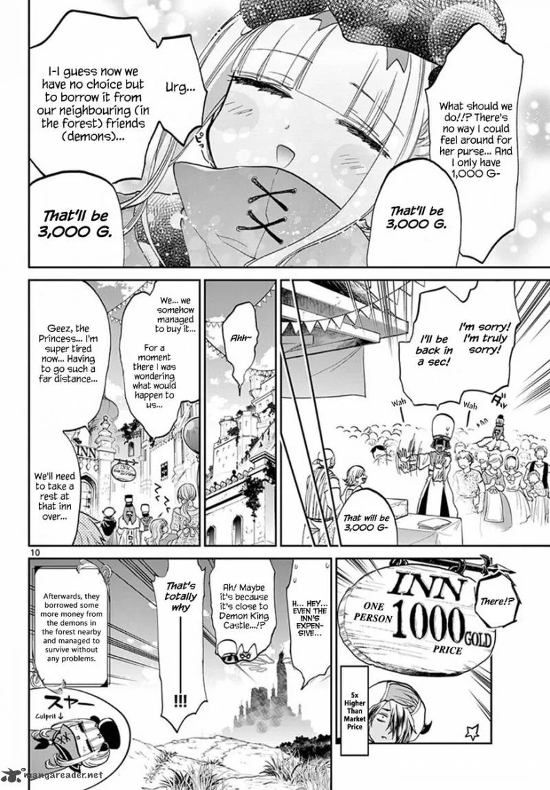Maou-jou de Oyasumi Chapter 67 page 10