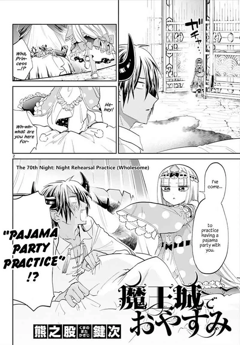 Maou-jou de Oyasumi Chapter 70 page 2