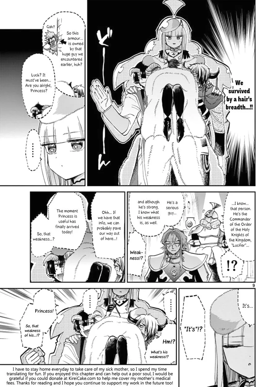 Maou-jou de Oyasumi Chapter 82 page 9