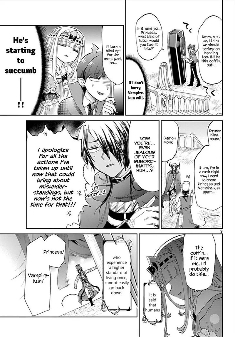 Maou-jou de Oyasumi Chapter 92 page 9