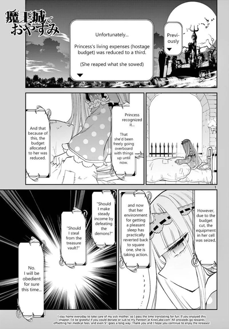 Maou-jou de Oyasumi Chapter 93 page 1