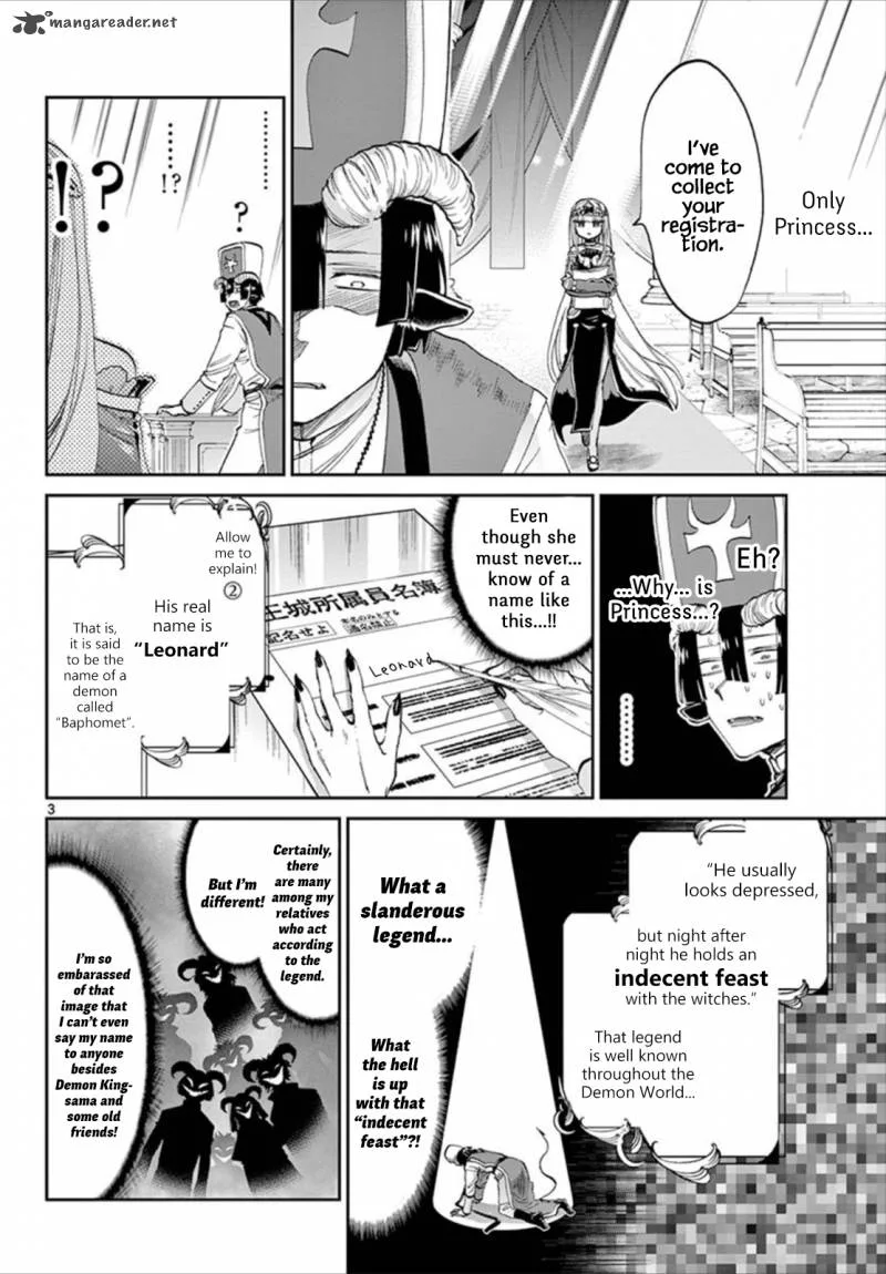 Maou-jou de Oyasumi Chapter 96 page 3