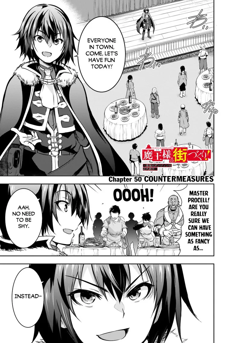 Maou-sama no Machizukuri! ~Saikyou no Danjon wa Kindai Toshi~ Chapter 50 page 1