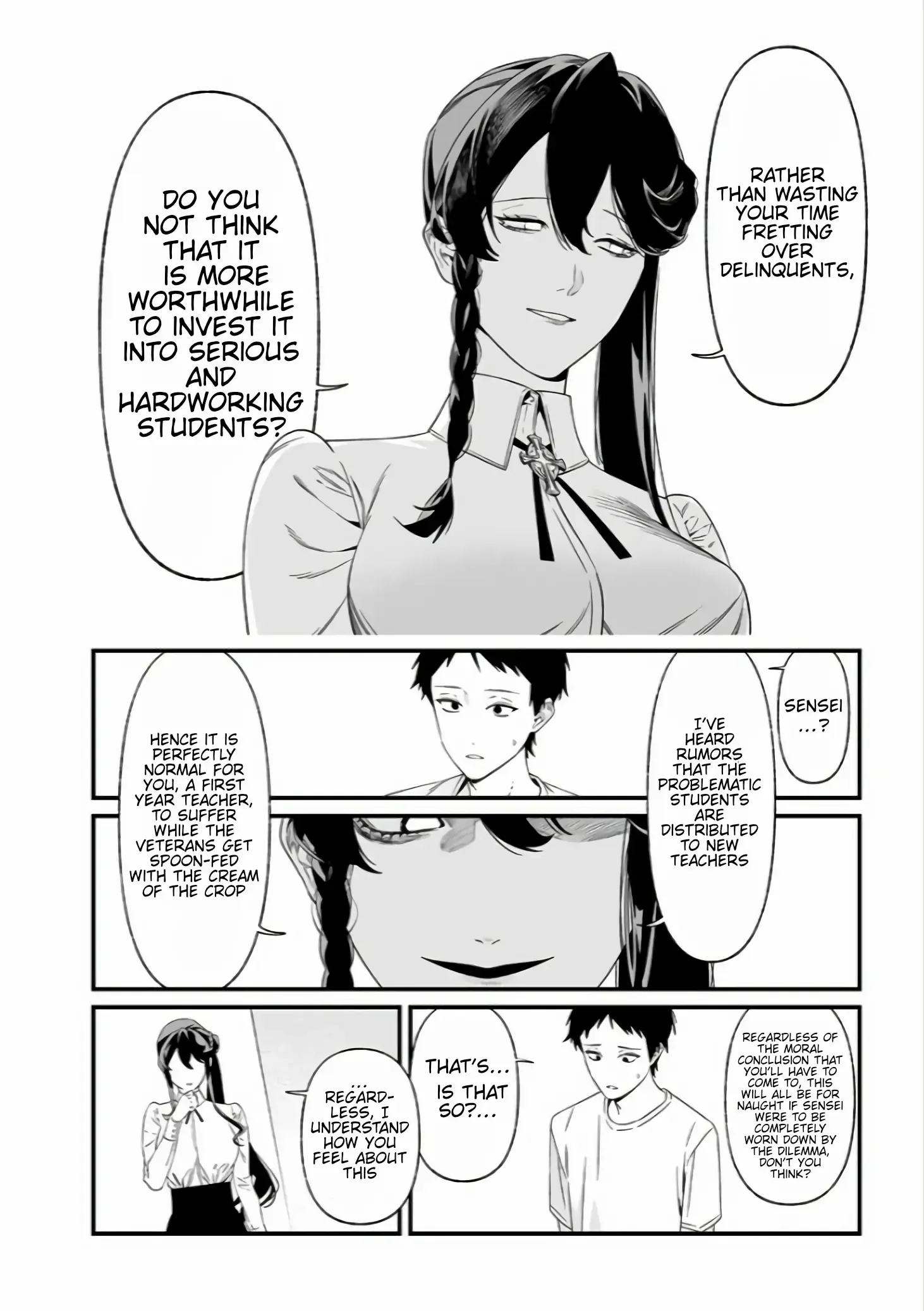 Maria No Danzai Chapter 37 page 8