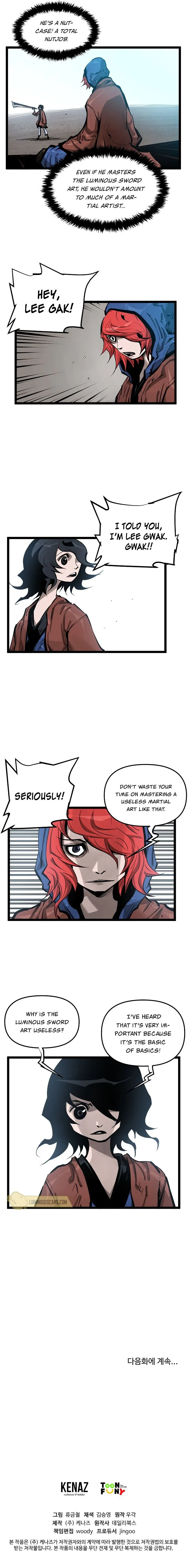 Martial Artist Lee Gwak Chapter 16 page 9