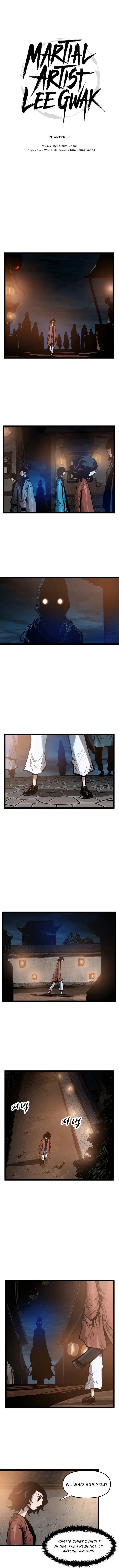 Martial Artist Lee Gwak Chapter 53 page 2