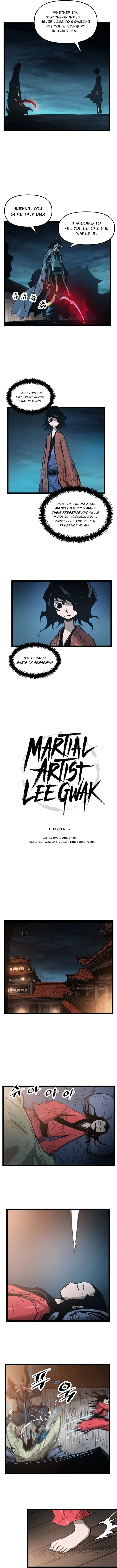 Martial Artist Lee Gwak Chapter 59 page 2