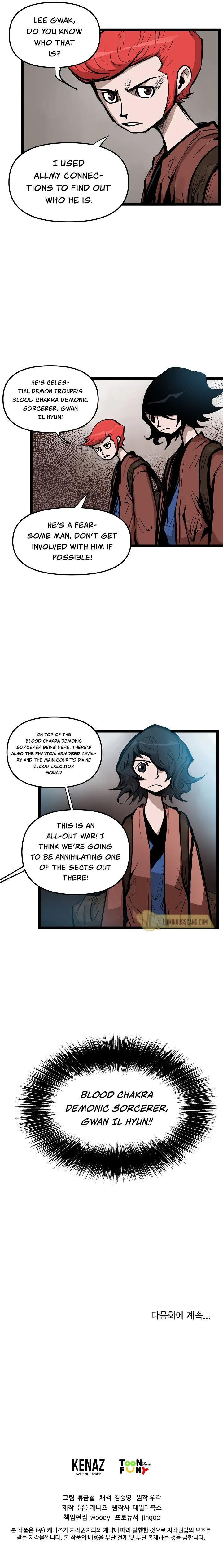 Martial Artist Lee Gwak Chapter 6 page 8