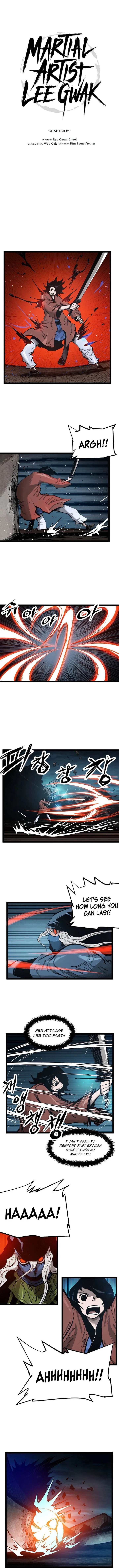 Martial Artist Lee Gwak Chapter 60 page 1