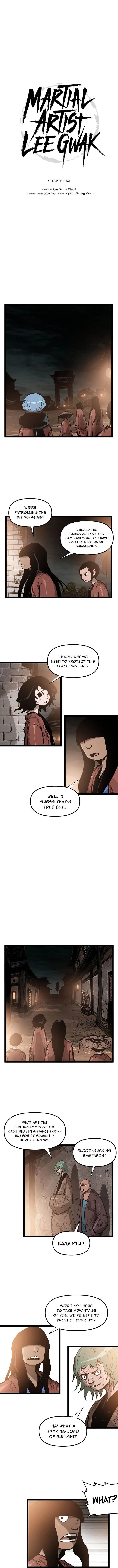 Martial Artist Lee Gwak Chapter 62 page 1