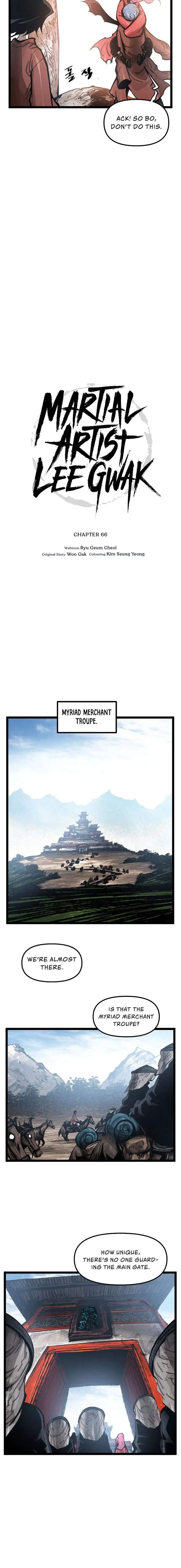 Martial Artist Lee Gwak Chapter 66 page 6