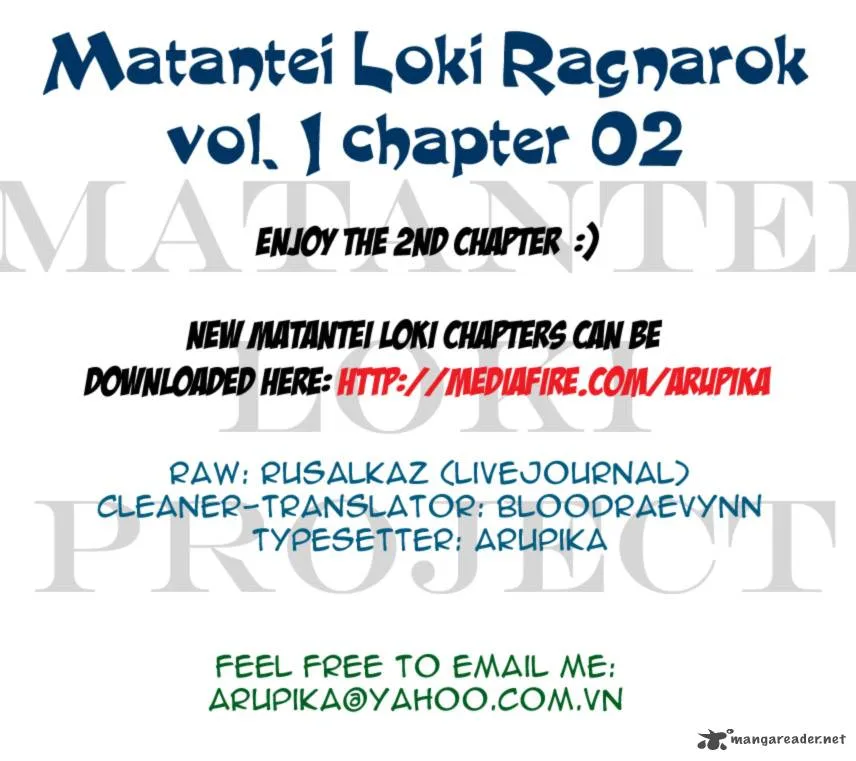 Matantei Loki Ragnarok Chapter 2 page 1