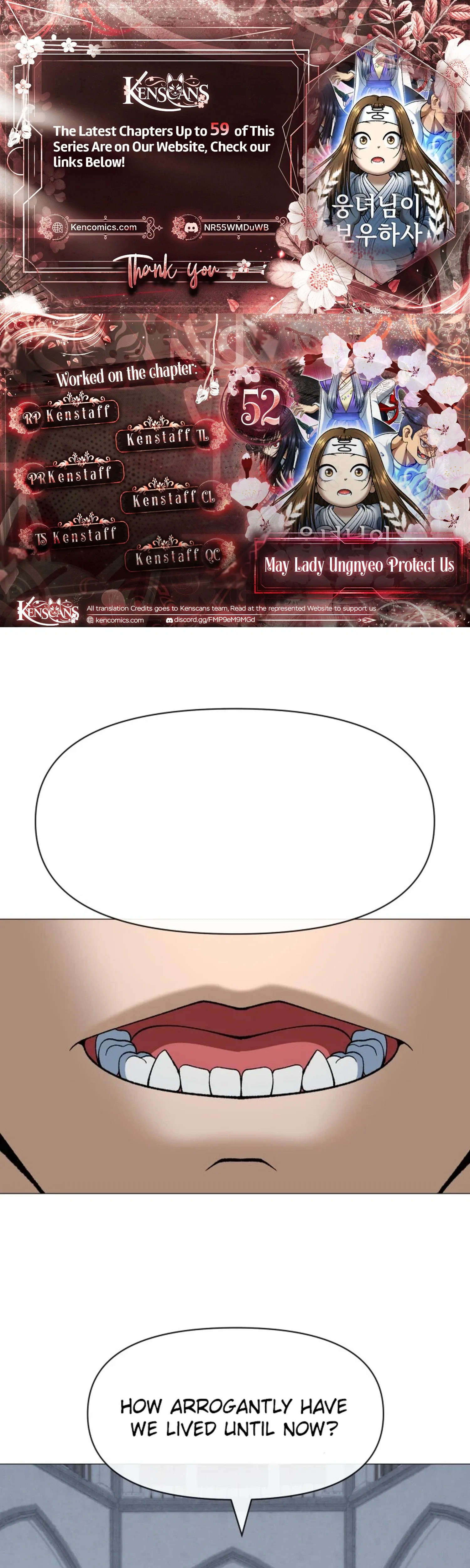 May Lady Ungnyeo Protect Us Chapter 52 page 1