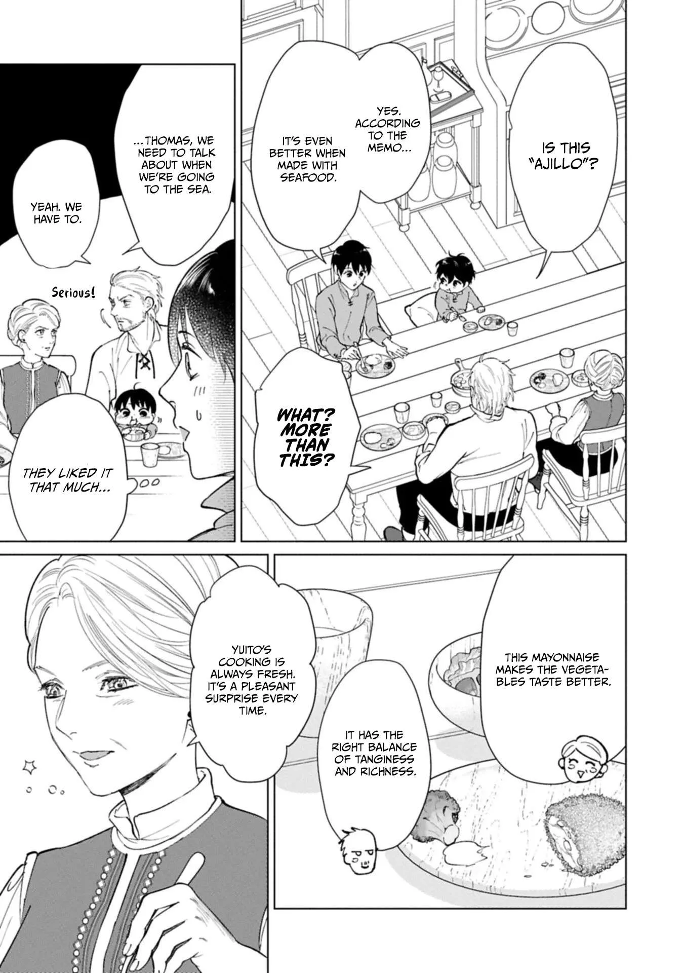 May Tomorrow Be Another Good Day ~ A new family was born in another world~Three brothers' heartwarming food diary Chapter 4 page 32