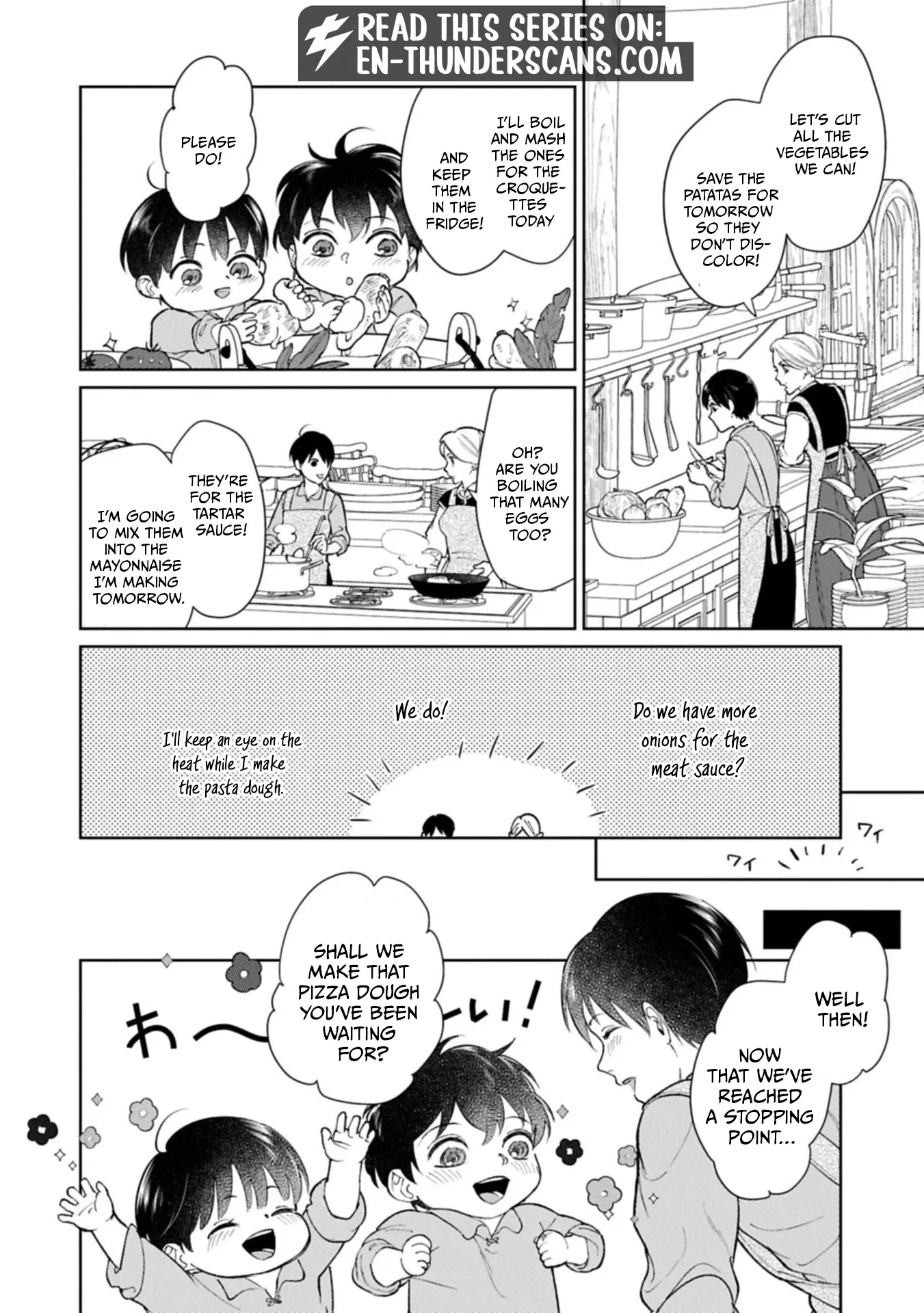 May Tomorrow Be Another Good Day ~ A new family was born in another world~Three brothers' heartwarming food diary Chapter 5 page 15