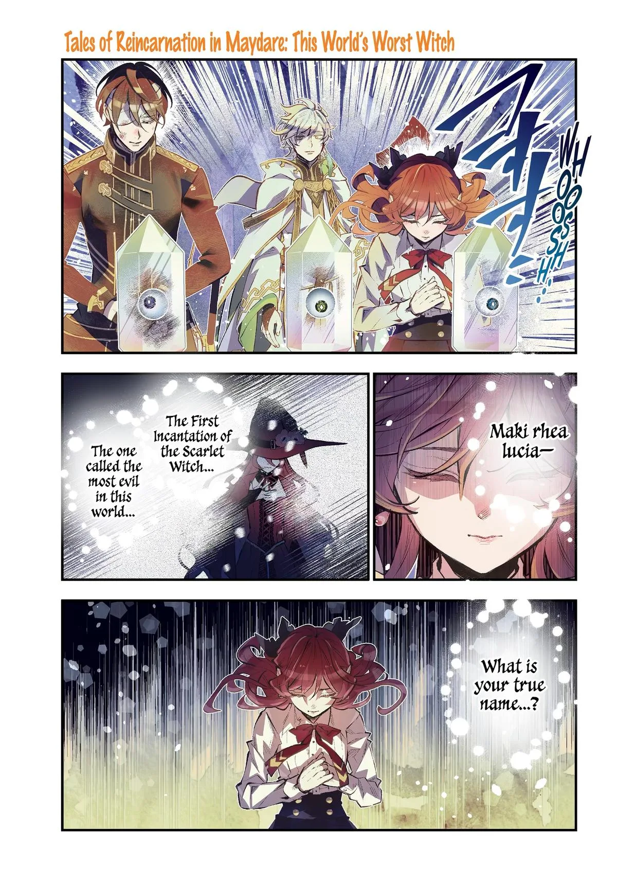 Maydare Tensei Monogatari: Kono Sekai de Ichiban Warui Majo Chapter 79 page 1