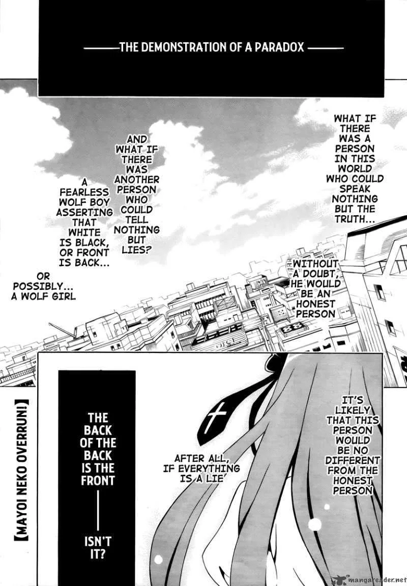 Mayoi Neko Overrun Chapter 2 page 2