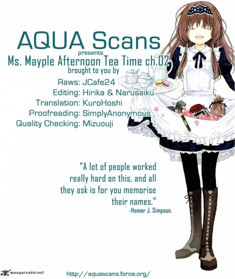 Mayple-san no Koucha Jikan Chapter 2 page 1