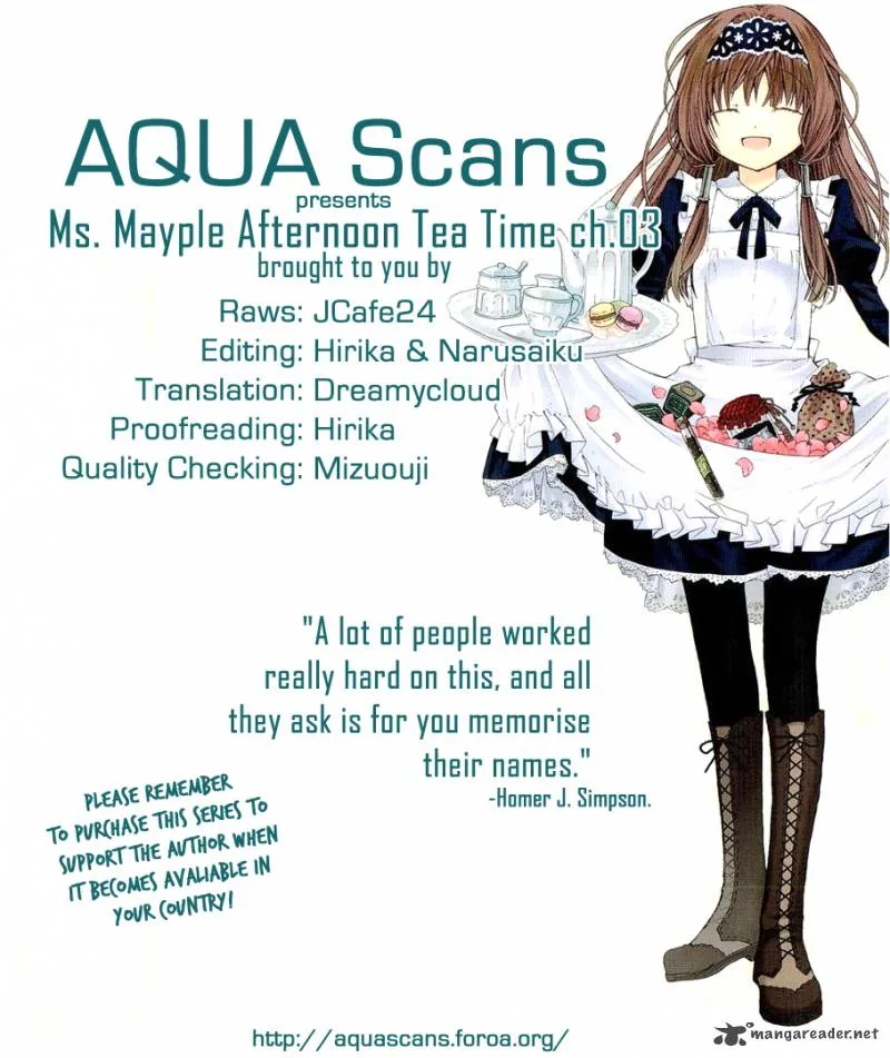 Mayple-san no Koucha Jikan Chapter 3 page 1