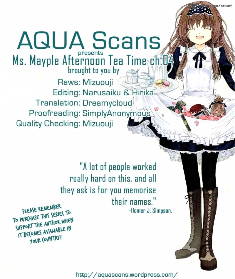 Mayple-san no Koucha Jikan Chapter 4 page 1