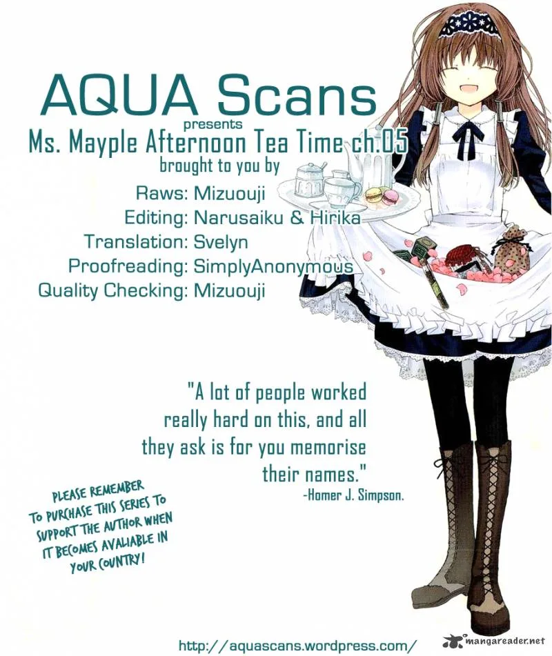 Mayple-san no Koucha Jikan Chapter 5 page 1