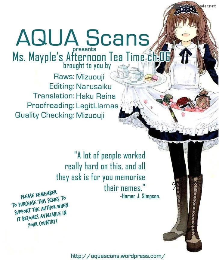 Mayple-san no Koucha Jikan Chapter 6 page 1