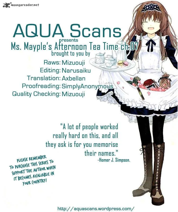 Mayple-san no Koucha Jikan Chapter 7 page 35
