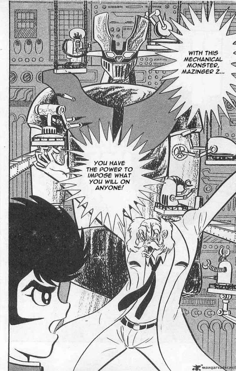 Mazinger Z Chapter 1 page 36