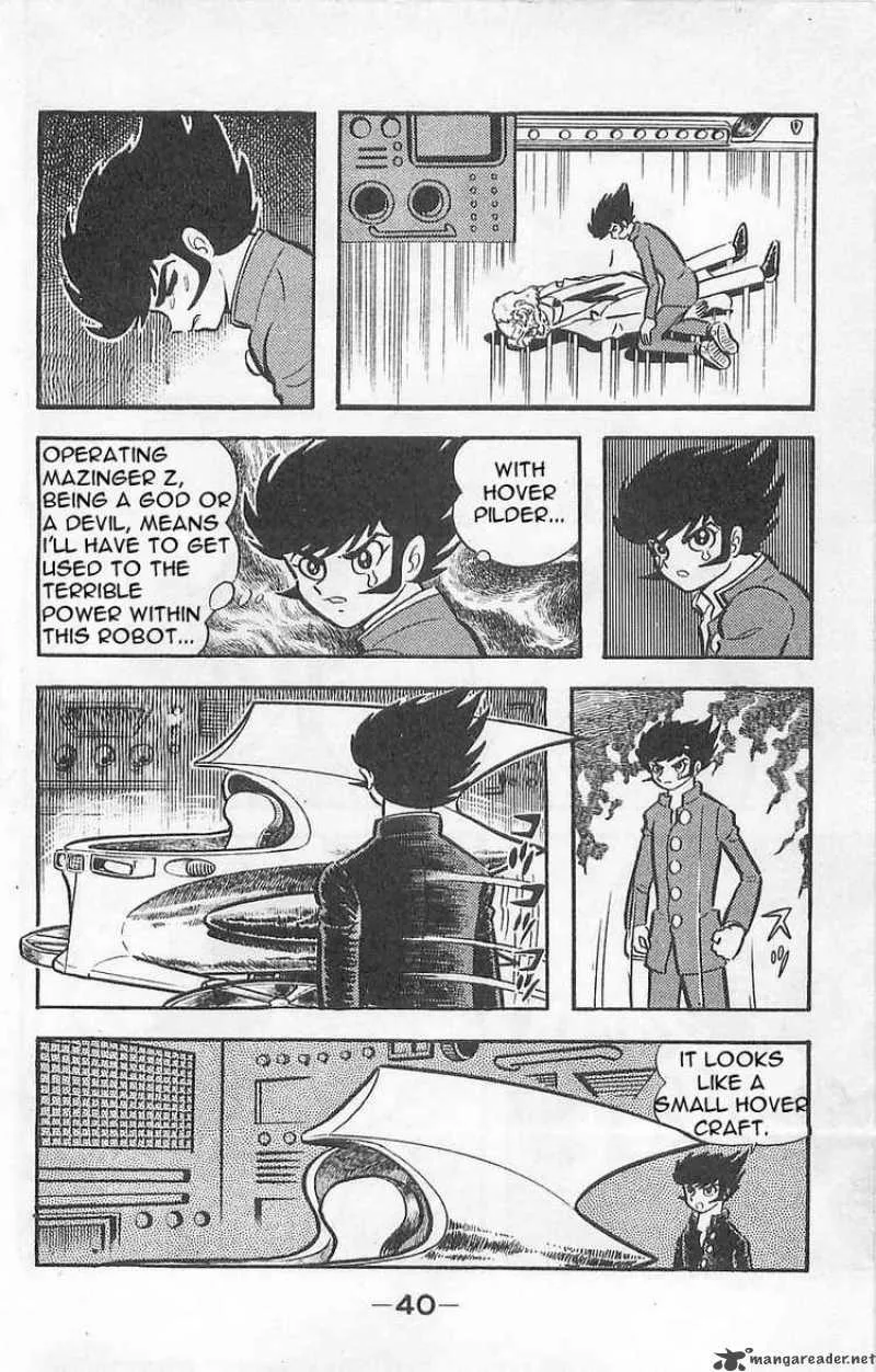 Mazinger Z Chapter 1 page 40