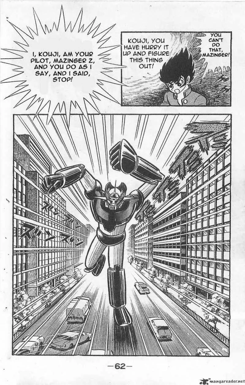 Mazinger Z Chapter 1 page 62
