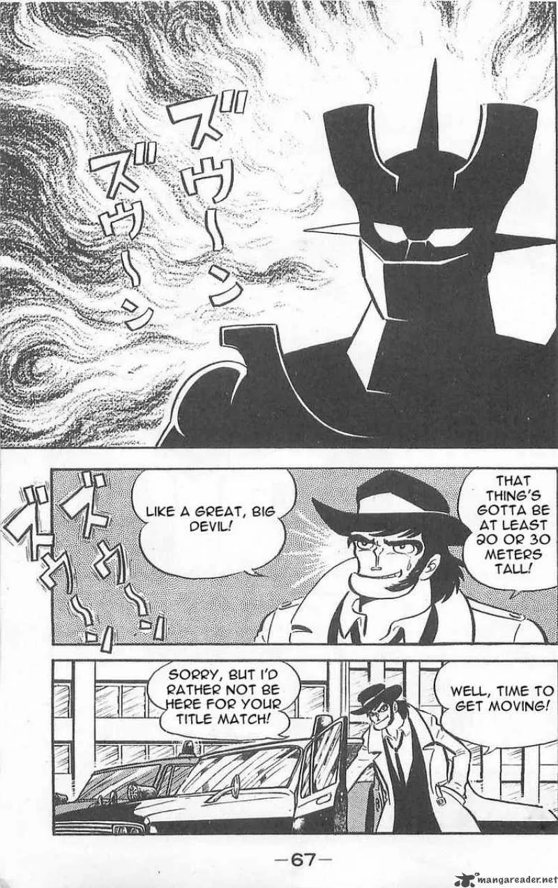 Mazinger Z Chapter 1 page 67