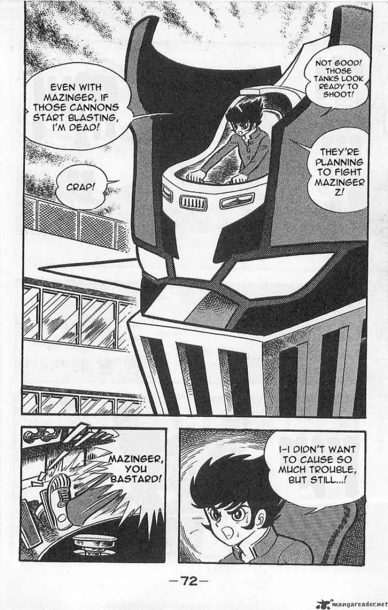Mazinger Z Chapter 1 page 72