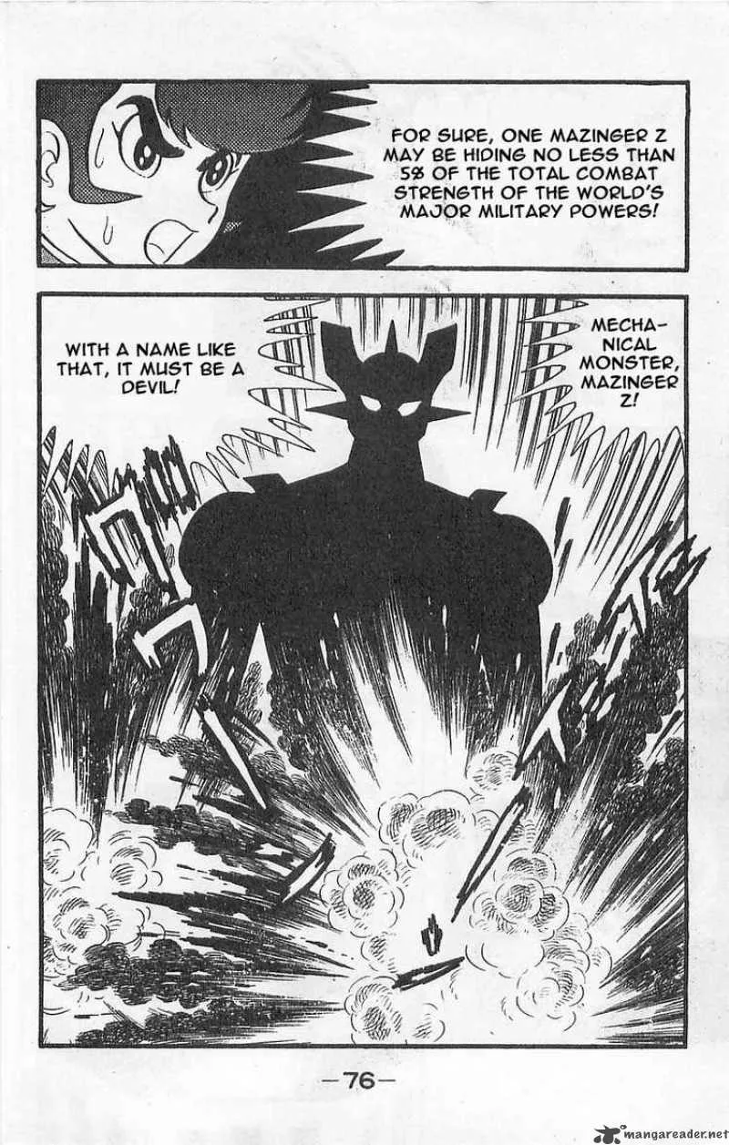 Mazinger Z Chapter 1 page 76