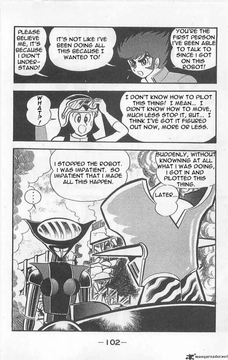 Mazinger Z Chapter 1 page 101