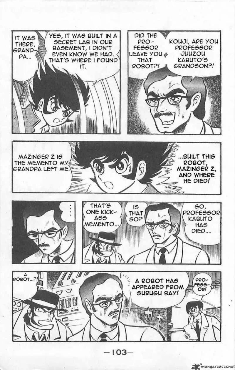 Mazinger Z Chapter 1 page 102