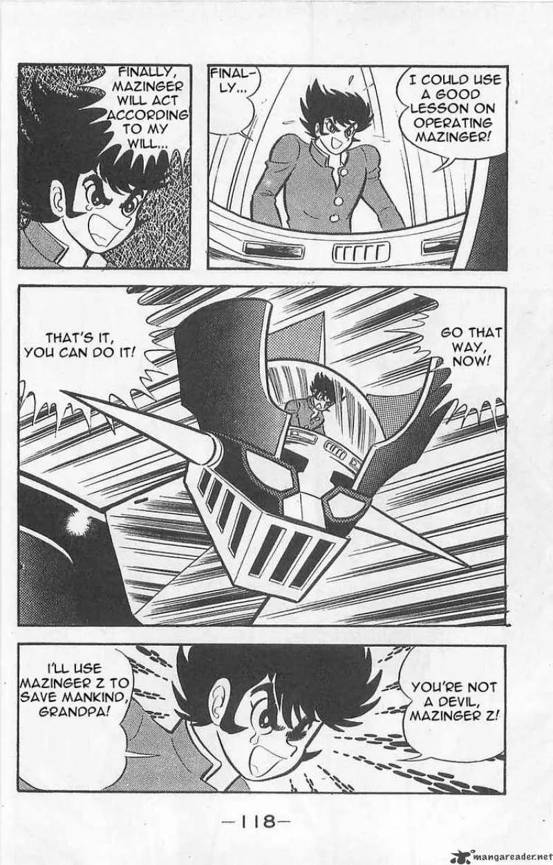Mazinger Z Chapter 1 page 117