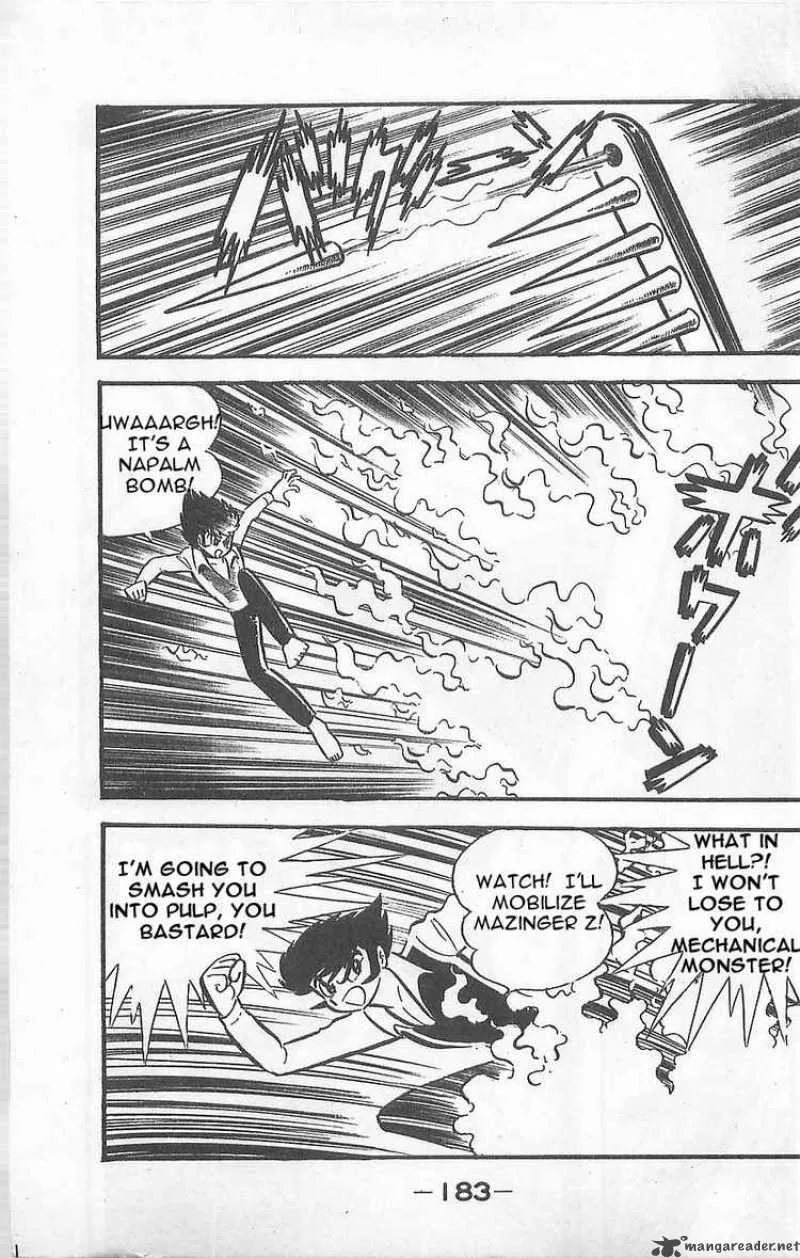 Mazinger Z Chapter 1 page 181
