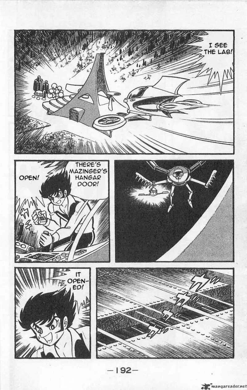 Mazinger Z Chapter 1 page 190