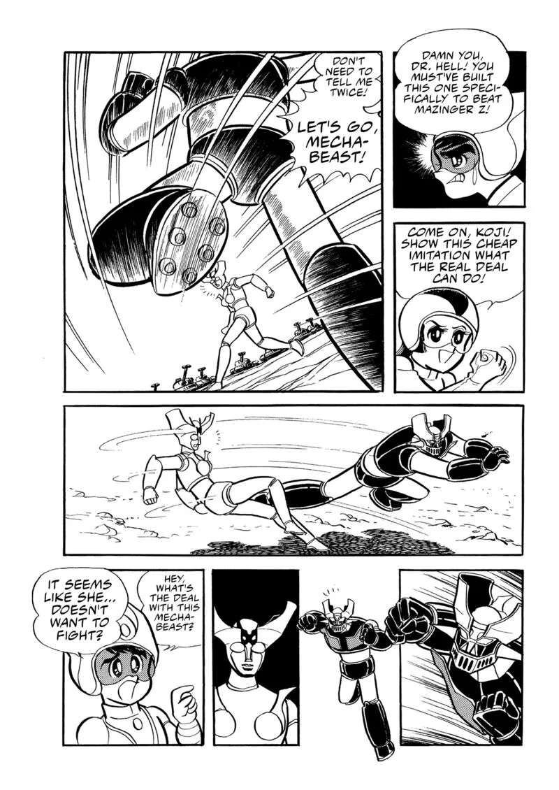 Mazinger Z Chapter 11 page 7