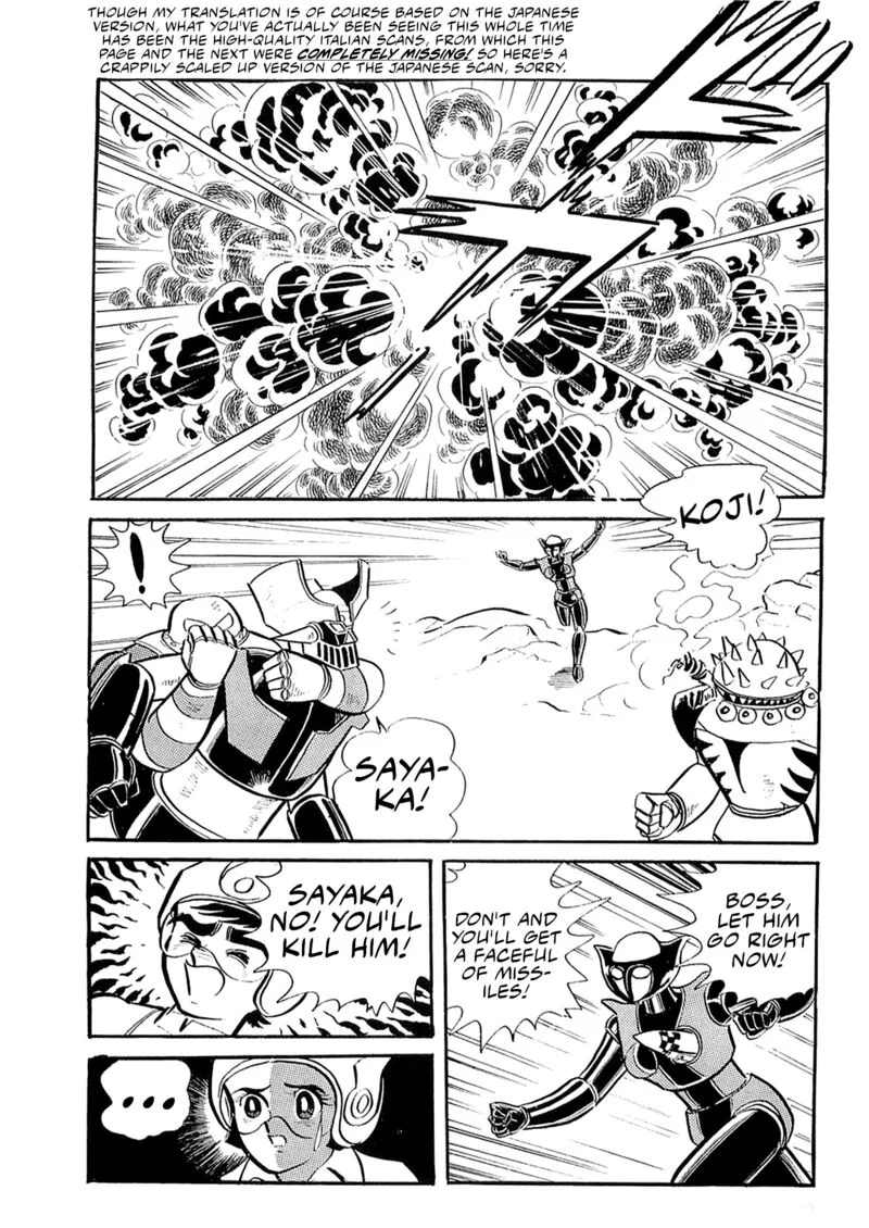 Mazinger Z Chapter 14 page 28