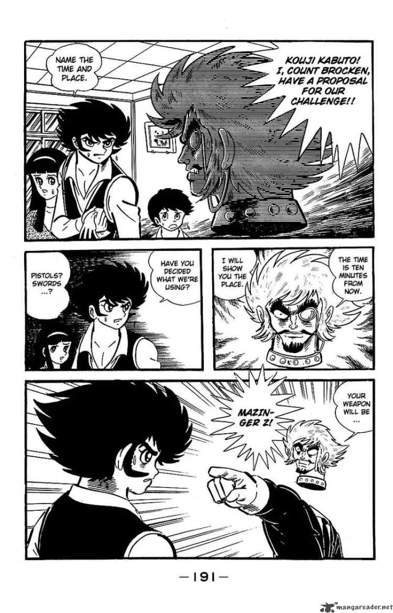 Mazinger Z Chapter 2 page 186