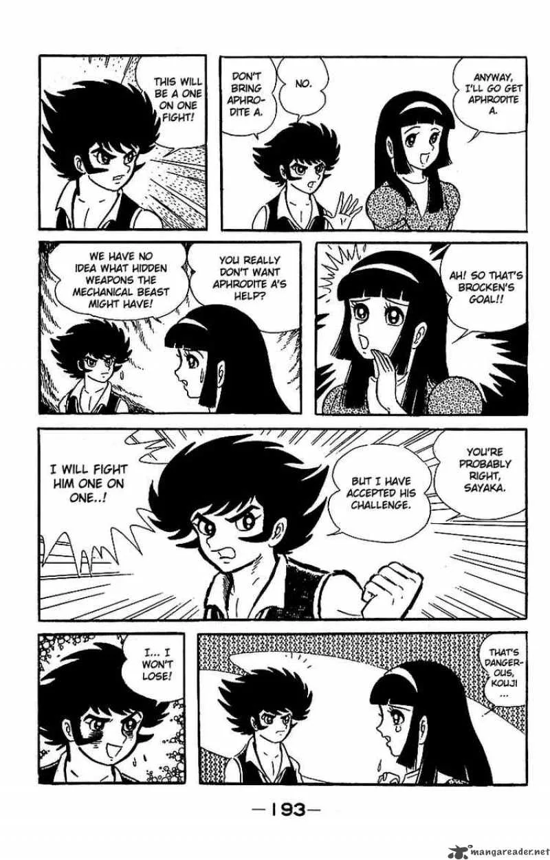 Mazinger Z Chapter 2 page 188